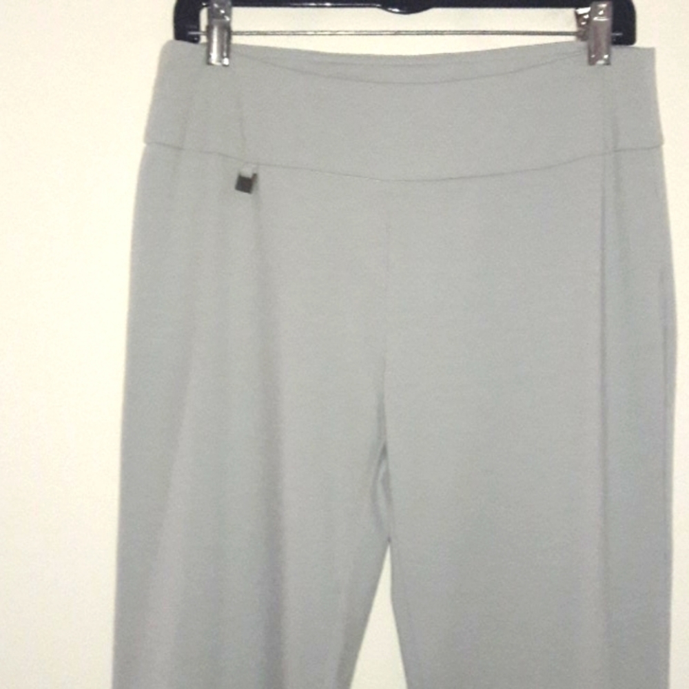 Grey SLIM-SATION Stretch Pants, 8 - Picture 2 of 5